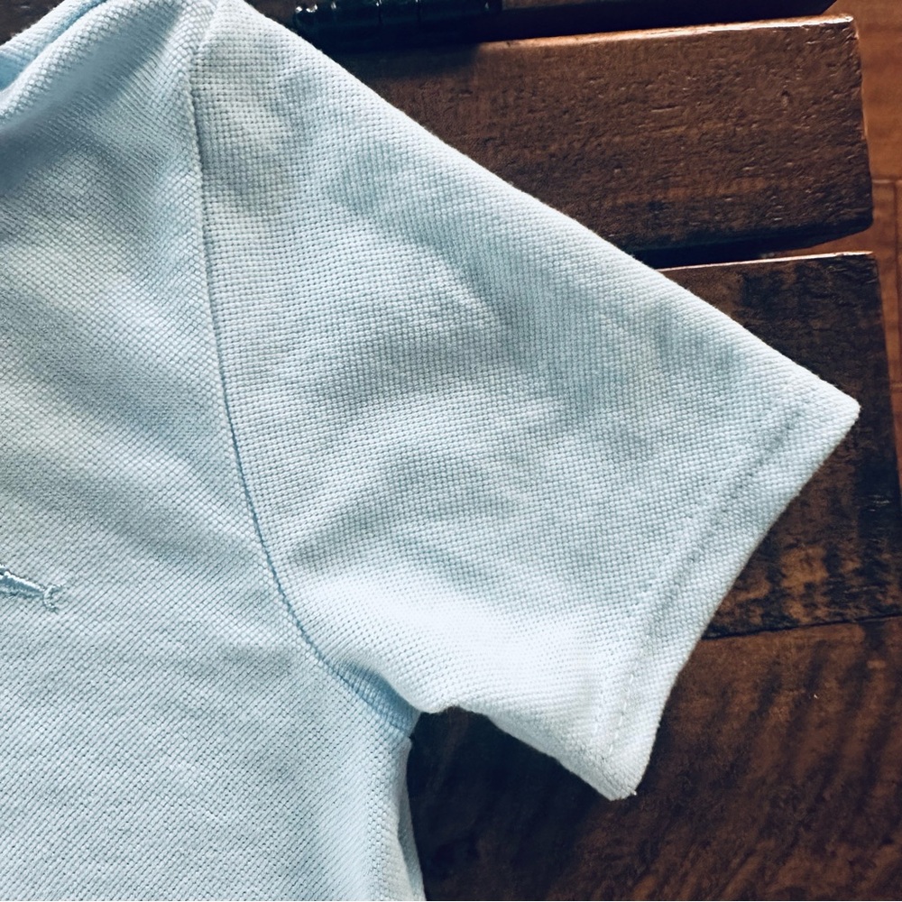 Tommy Bahama Blue Polo Shirt Relaxed Fit - Picture 4 of 6